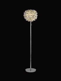 IL32835  Coniston Floor Lamp 3 Light Polished Chrome